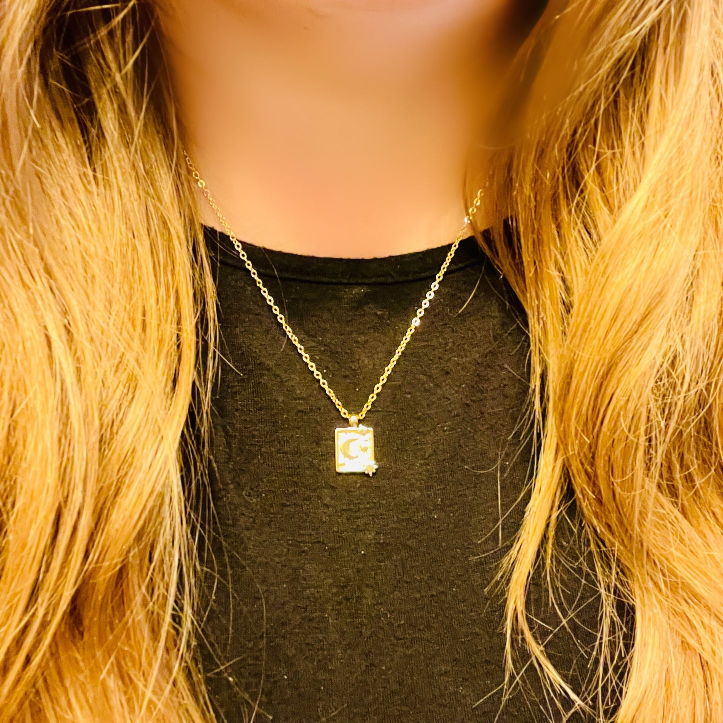 Dainty Crescent Moon Necklace
