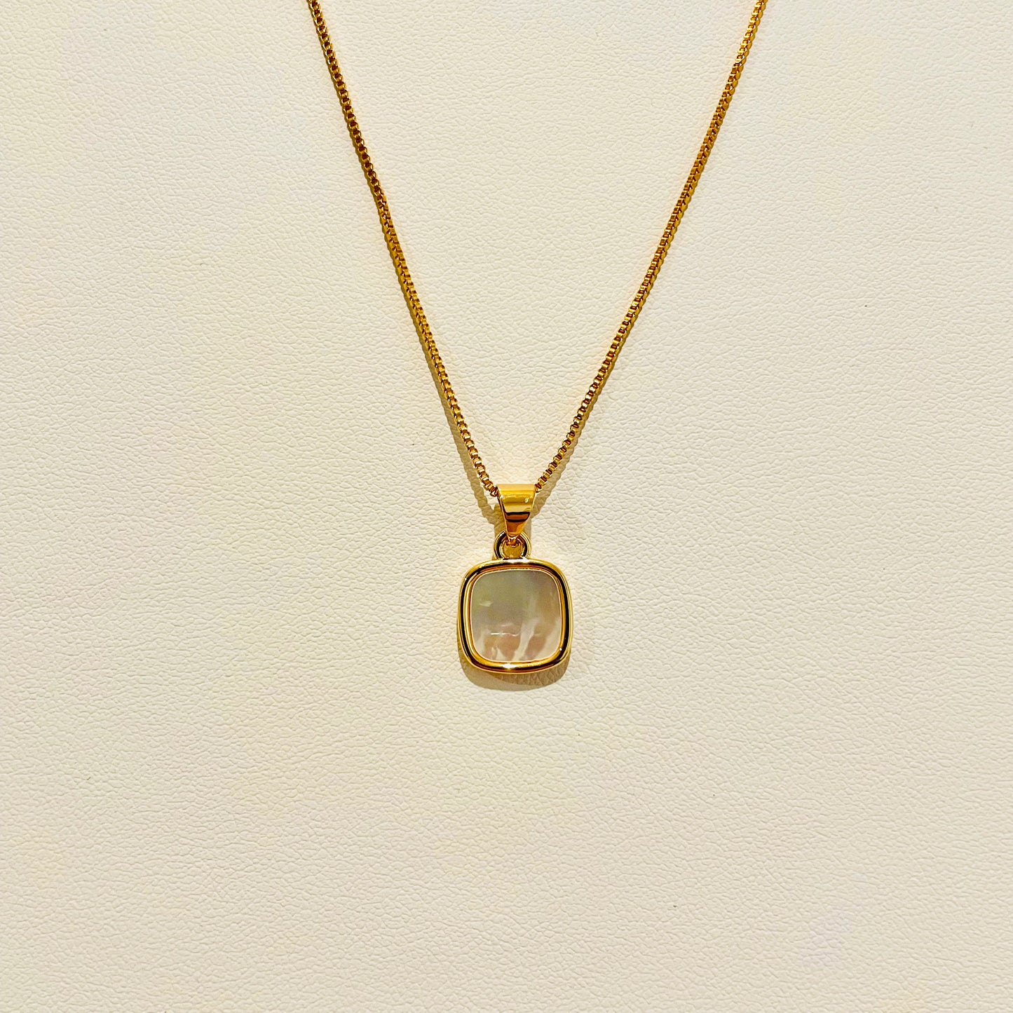 Square Pearl Necklace