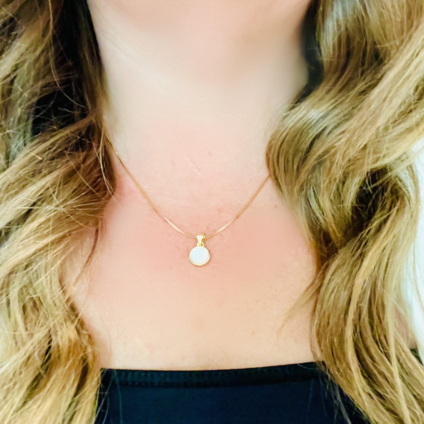 Round Pearl Necklace