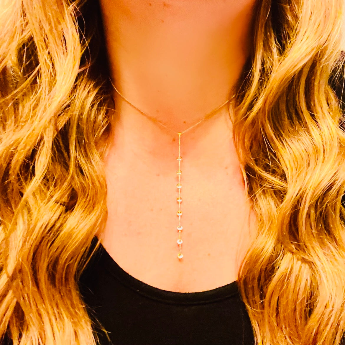 Dangle Lariat Necklace