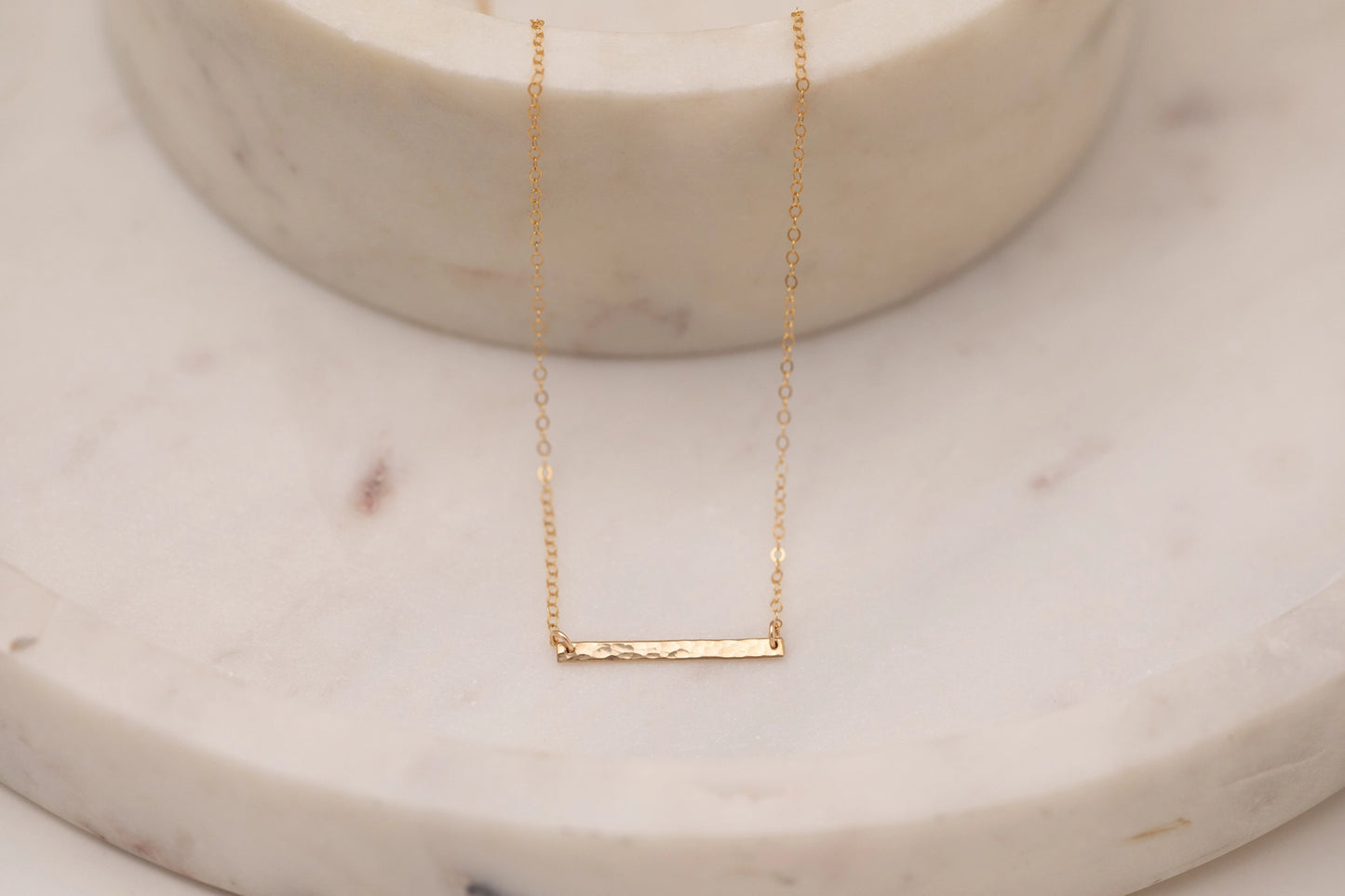Gold Bar Necklace by Thira