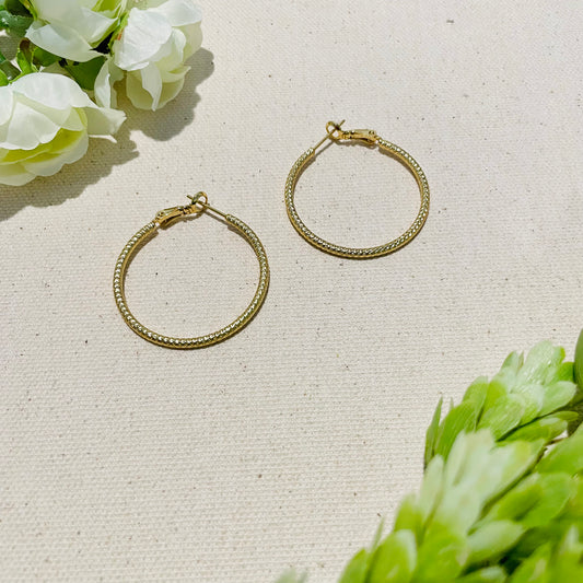 Textured Hoop