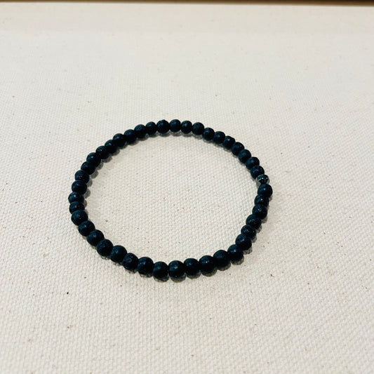 Small Lava Stone Bracelet