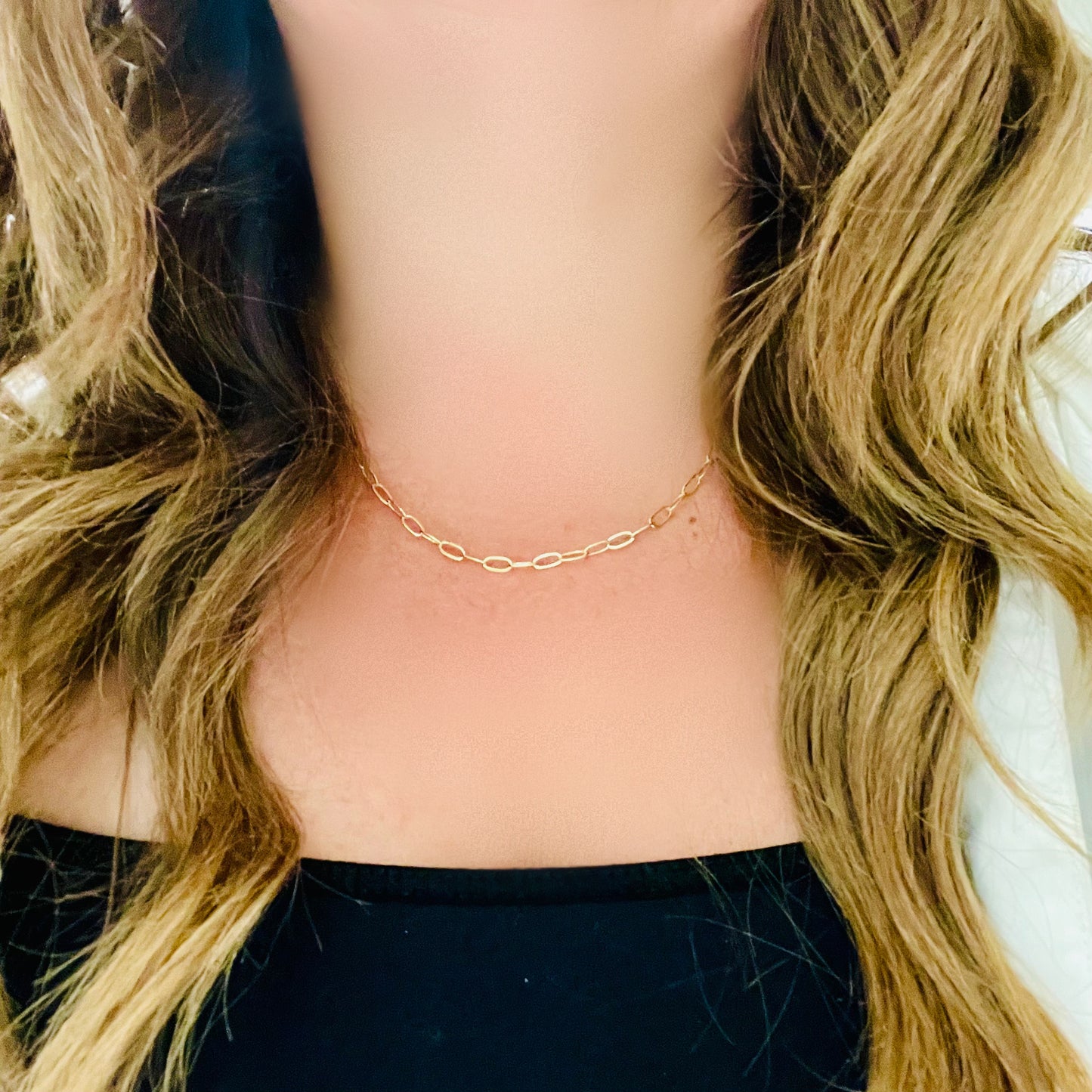 Paperclip Chain Necklace