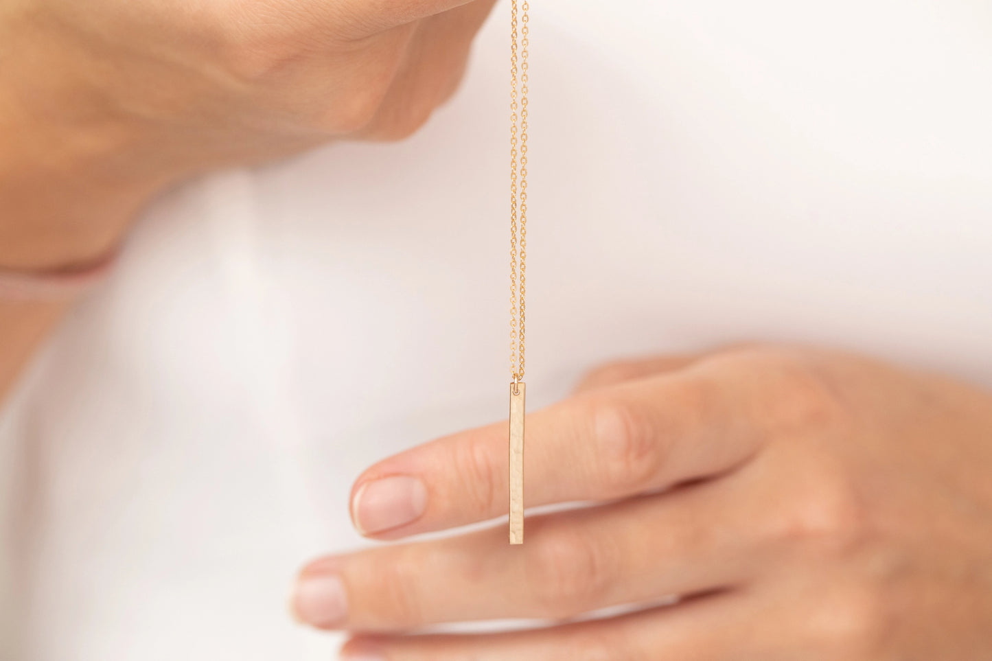 Dainty Bar Necklace by Thira